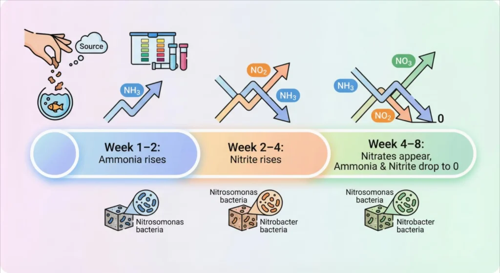 Nitrogen Cycle and Fishless Tank Cycling Explained