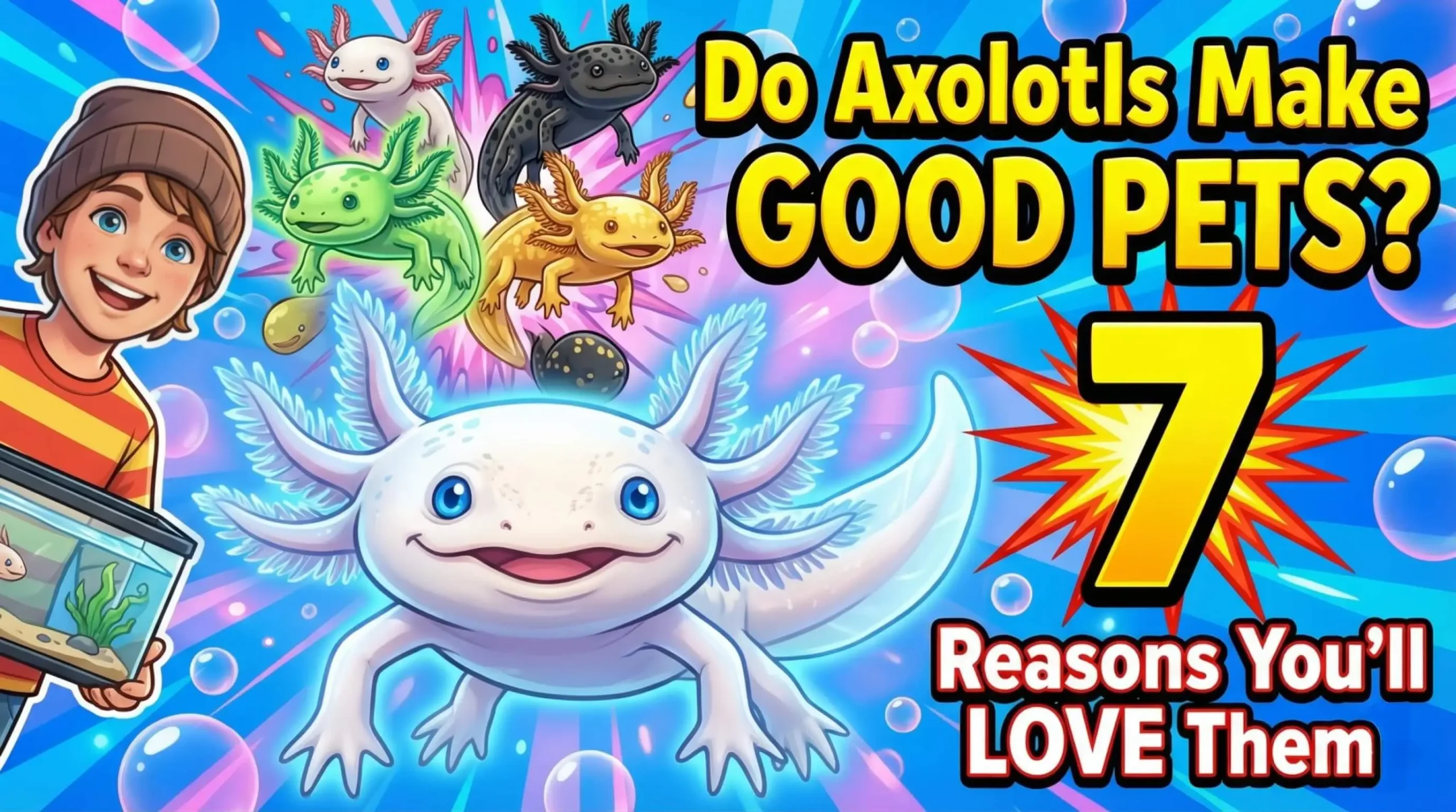 Do Axolotls Make Good Pets? 7 Reasons You'll LOVE Them