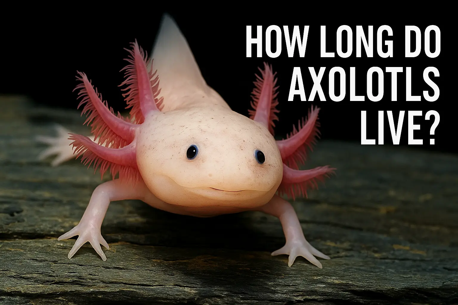 How long do axolotls live